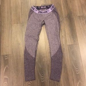 Gymshark purple seamless leggings